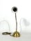 Verstellbare italienische Vintage Tischlampe aus Messing, 1960er 2