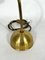 Verstellbare italienische Vintage Tischlampe aus Messing, 1960er 3