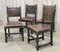 19th Century Louis XII Dining Chairs in Oak, Set of 4, Image 5