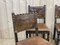 19th Century Louis XII Dining Chairs in Oak, Set of 4, Image 6