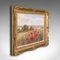 English Painting of Poppy Field, Late 20th-Century, Oil on Canvas, Framed 2