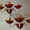 Vintage Italian Ruby Red Murano Glass Sconces from Made Murano Glass, Set of 2 6