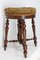 French Napoleon III Piano Stool in Walnut, 1880, Image 4