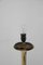 Brass and Opaline Glass Large Floor Lamp, 1970s 14