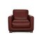 Red Leather Natuzzi Armchair 6