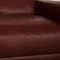 Red Leather Natuzzi Armchair, Image 3