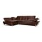 Brown Leather Taoo Corner Sofa from Willi Schillig 1