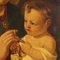 Madonna mit Kind, 1920er, Öl auf Leinwand, gerahmt 4