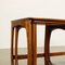 Italienische Teak Couchtische, 1960er, 3er Set 4