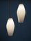 White Glass Pendants from Philips, 1960s, Set of 2, Image 4