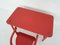 Swedish Anna Red Kids Chair & Desk by Karin Mobring for Ikea, 1963, Set of 2, Image 11