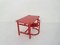 Swedish Anna Red Kids Chair & Desk by Karin Mobring for Ikea, 1963, Set of 2 4