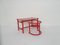 Swedish Anna Red Kids Chair & Desk by Karin Mobring for Ikea, 1963, Set of 2 6