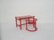 Swedish Anna Red Kids Chair & Desk by Karin Mobring for Ikea, 1963, Set of 2, Image 6