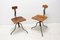 Industrial Adjustable Desk Chairs, 1960s, Set of 2 3