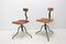 Industrial Adjustable Desk Chairs, 1960s, Set of 2 6