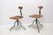 Industrial Adjustable Desk Chairs, 1960s, Set of 2, Image 6
