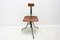 Chaises de Bureau Ajustables Industrielles, 1960s, Set de 2 9