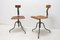 Industrial Adjustable Desk Chairs, 1960s, Set of 2 5