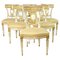 Chaises Classicistes Antiques, Italie, Set de 6 3