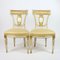 Antike klassizistische italienische Stühle, 6er Set 11