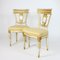 Antike klassizistische italienische Stühle, 6er Set 17