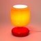 Table Lamp in Red Glass, Image 4