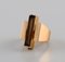 Large Modernist Ring in 18 Carat Gold Adorned With Smoky Quartz from Georg Jensen 4