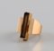 Large Modernist Ring in 18 Carat Gold Adorned With Smoky Quartz from Georg Jensen, Image 4