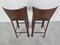 Brazilian Leather Bar Stools, 1980s, Set of 2 7