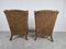 Wicker Wingback Armchairs, 1950s, Set of 2 4