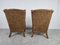 Wicker Wingback Armchairs, 1950s, Set of 2, Image 4