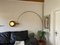 Vintage Brass Arc Lamp from Florian Schulz, 1970s 1