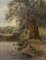 Maria Alekseevna Fedorova, Romantic Landscape Iva, Quiet Backwater, Oil on Canvas, Framed, Image 2