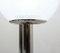 Metal and Murano Glass Floor Lamp with Travertine Feet by Vignelli for Venini 5