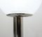 Metal and Murano Glass Floor Lamp with Travertine Feet by Vignelli for Venini, Image 5