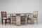 Antique Swedish Country Table with Drop Leaf, Image 6