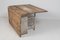 Antique Swedish Country Table with Drop Leaf, Image 9