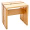 Pine Wood Stool by Le Corbusier for Les Arcs 1