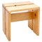 Pine Wood Stool by Le Corbusier for Les Arcs, Image 1