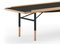 Wood and Brass Table Bench by Finn Juhl for Design M 4