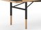 Wood and Brass Table Bench by Finn Juhl for Design M 5