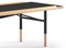 Wood and Brass Table Bench by Finn Juhl for Design M 7