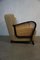 Vintage Sessel mit Armlehnen und Wiener Geflecht 4