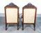 Antique Walnut Armchairs, Italy, 19th-Century, Set of 2 9