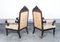 Antique Walnut Armchairs, Italy, 19th-Century, Set of 2 8