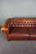 Chesterfield Two-Seater Sofa in Sheepskin Leather 4