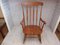 Vintage Rocking Chair in Solid Beech, Image 1
