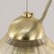 Large Vintage Freehand Murano Glass Suspension Lamp, Image 4