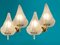 Midcentury Italian Murano Glass Leaf Sconces, Set of 2, Image 3